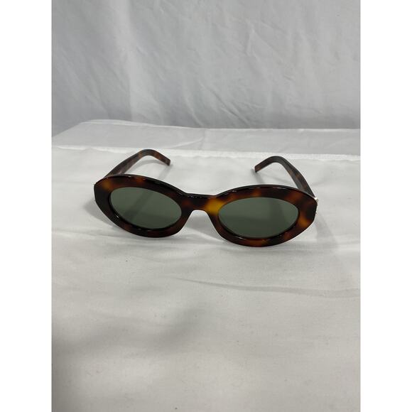 Saint Laurent 'Tortoiseshell' Brown Sl M136 Sunglasses Size OS - Picture 2 of 4
